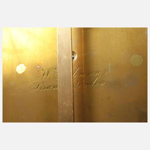 Stutzuhr mit Carillon, William Johnson London