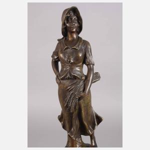 Figurenpendule "Au Champ"