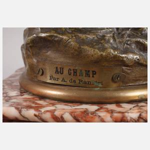 Figurenpendule "Au Champ"