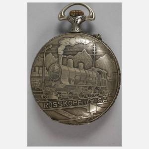 Eisenbahner-Taschenuhr Rosskopf