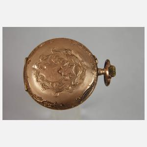 Damentaschenuhr Gold