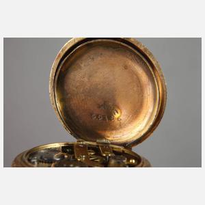 Damentaschenuhr Gold