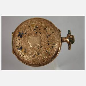 Damentaschenuhr Gold