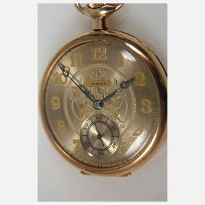 Goldene Taschenuhr Hampden