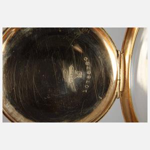 Goldene Taschenuhr Hampden