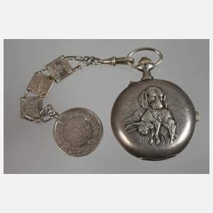 Zwei silberne Taschenuhren