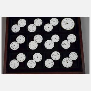 Posten Uhrwerke von Taschen- und Armbanduhren