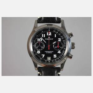 Drei Chronographen Poljot