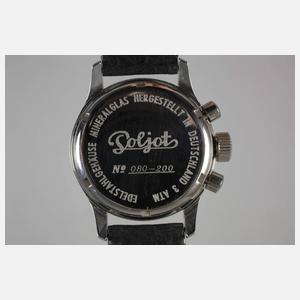 Drei Chronographen Poljot