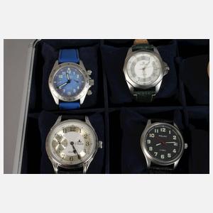 Sammlung russische Armbanduhren