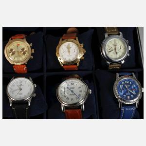 Sammlung russische Armbanduhren