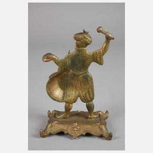 Uhrenständer Eisenguss