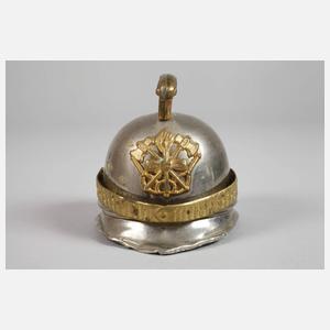 Taschenuhrenhalter Feuerwehrhelm