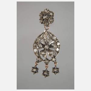 Anhänger besetzt mit Diamantrosen