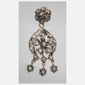 Anhänger besetzt mit Diamantrosen