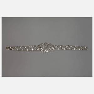 Prächtiges Armband mit Diamantrosen