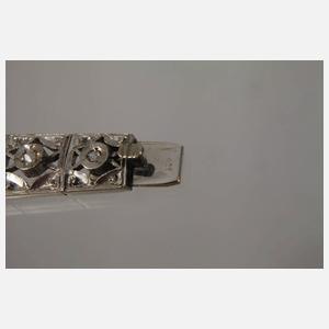 Prächtiges Armband mit Diamantrosen