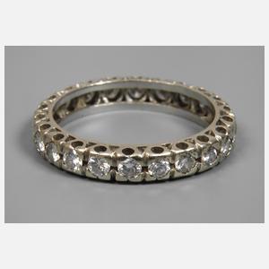 Memoryring mit Brillanten