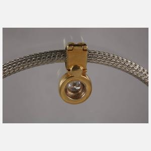 Diamantanhänger an Kette