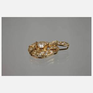 Anhänger mit Brillantbesatz