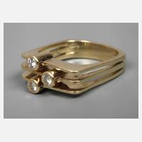 Damenring mit Brillantbesatz111