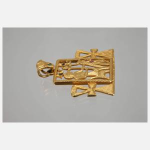 Anhänger im Pharaonenstil