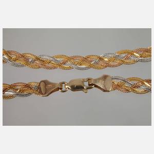 Schmuckkette Tricolor