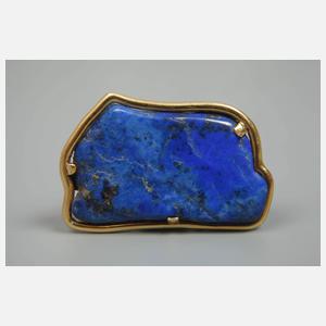 Opulanter Damenring mit Lapislazuli