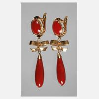 Ohrhänger mit Korallen111