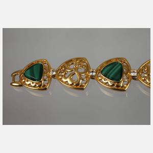 Kennedy-Armband mit Steinbesatz