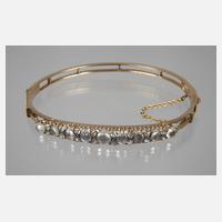 Armreif mit Mondsteinen und Diamanten111