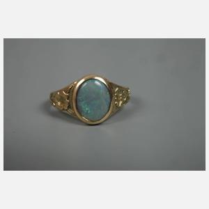 Damenring mit Edelopal