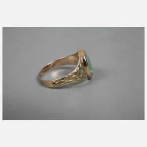 Damenring mit Edelopal