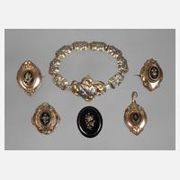 Konvolut Biedermeierschmuck111