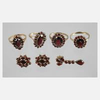 Konvolut Granatschmuck111