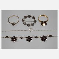 Konvolut Granatschmuck111