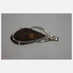 Anhänger Silber mit Boulderopal