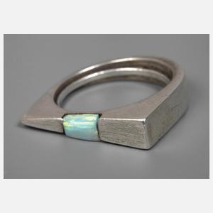 Damenring mit Edelopal