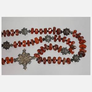 Rosenkranz mit Bernstein