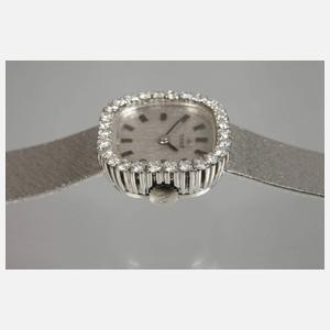 Tissot, Damenarmbanduhr mit Brillantbesatz