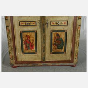 Bemalter Bauernschrank