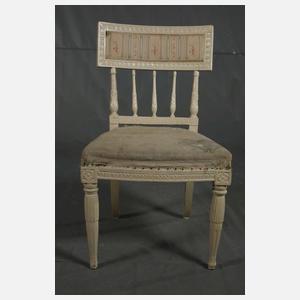 Drei gustavianische Stühle