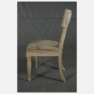 Drei gustavianische Stühle