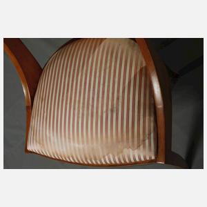 Sechs Gondel-Stühle Biedermeier