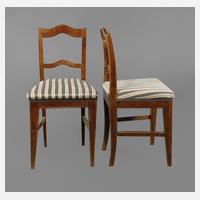 Paar Biedermeierstühle111