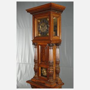 Prächtige Gründerzeitstanduhr