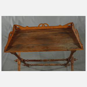 Klappbarer Serviertisch