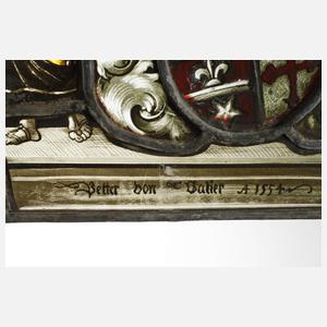 Bleiglasfenster im Renaissance-Stil