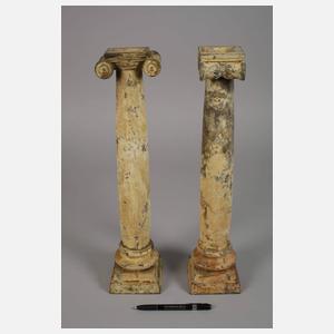 Säulenpaar Eisenguss