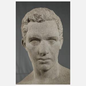 Gartenfigur männlicher Akt